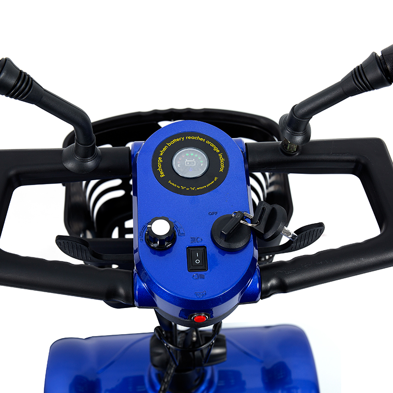 Skuter Mobiliti Lipat 4 Roda YL-08S dengan Kapasiti Panjat 12°