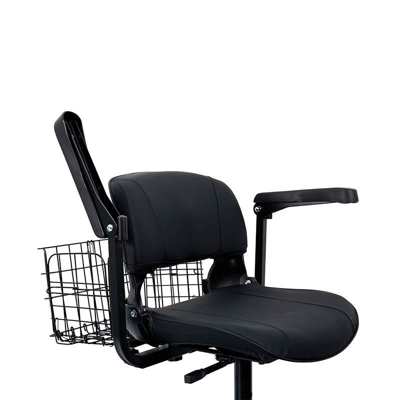 YL-07 Skuter Mobiliti Berkuasa Elektrik Boleh Dilipat Perjalanan 4 Roda dengan Bakul