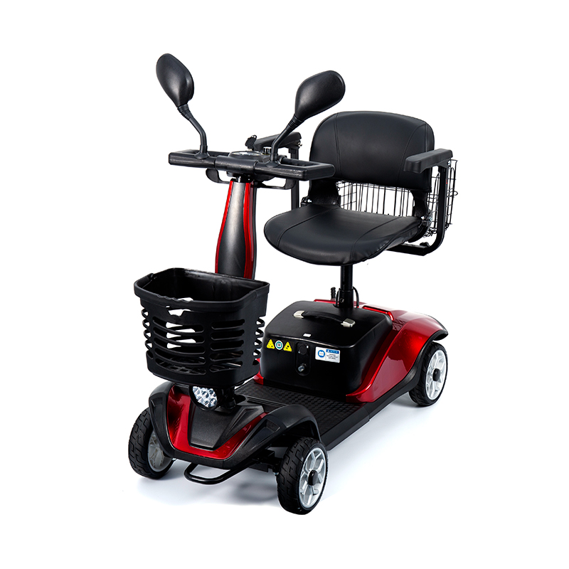 YL-07T Skuter Mobiliti Berkuasa Elektrik Boleh Dilipat 4 Roda Mudah Alih