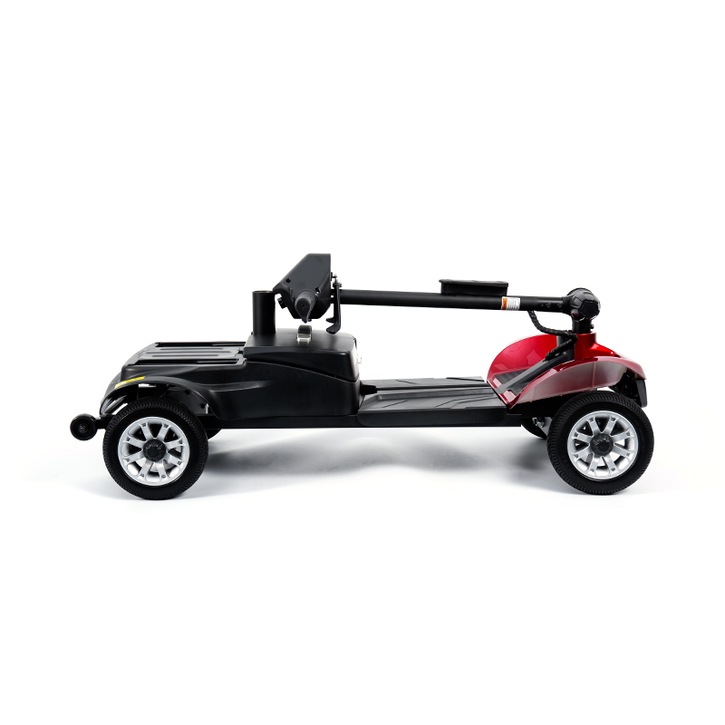 YL-02 Skuter Mobiliti 4 Roda Ringan untuk Warga Emas, Menampilkan Tempat Duduk Pusing 360°