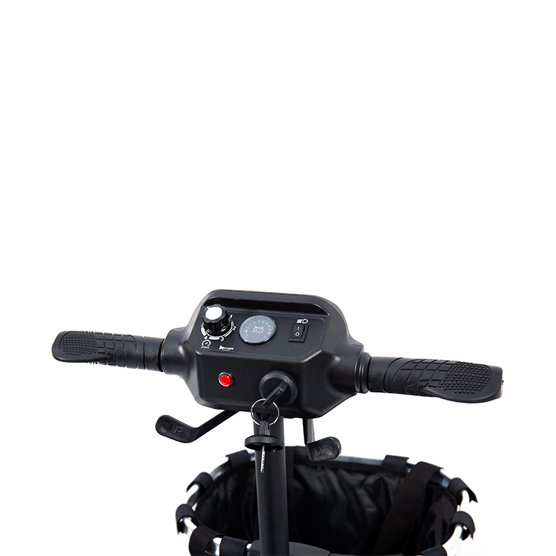 YL-02 Skuter Mobiliti 4 Roda Ringan untuk Warga Emas, Menampilkan Tempat Duduk Pusing 360°