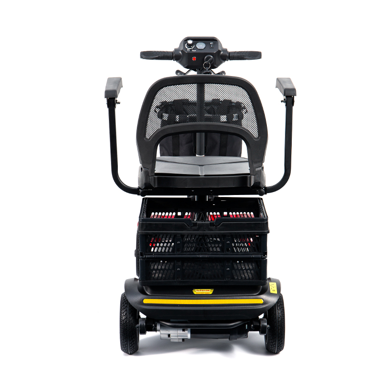 YL-02 Skuter Mobiliti 4 Roda Ringan untuk Warga Emas, Menampilkan Tempat Duduk Pusing 360°