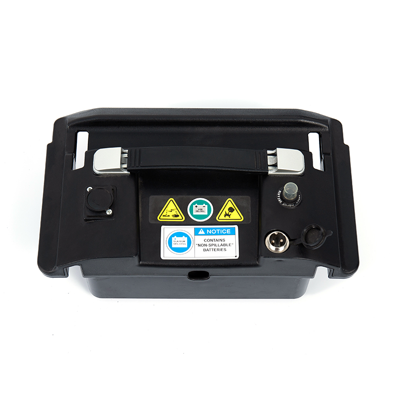 YL-211 Skuter Elektrik Pelancong 4 Roda untuk Warga Emas dengan Lampu Depan LED, Bakul