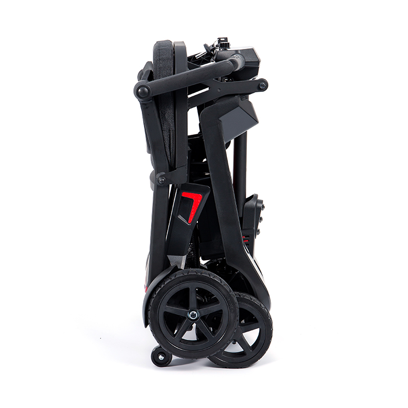 YL-985S 4 Roda Ringan Mudah Alih Lipat Perjalanan Skuter Berkuasa Elektrik