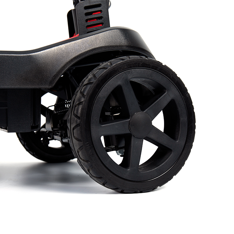 YL-985S 4 Roda Ringan Mudah Alih Lipat Perjalanan Skuter Berkuasa Elektrik