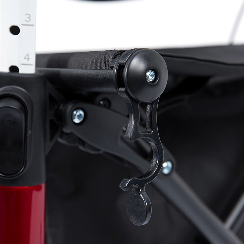 Penggelek Ringan HES-R306 – Boleh Lipat, Roda TPR, Boleh Laras, Kapasiti Berat 150kg